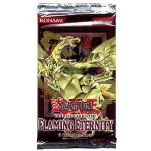  Yu Gi Oh Cards   Flaming Eternity   Booster Pack: Toys 