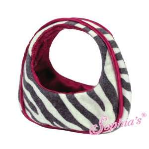  Zebra Print Bags for 18 Inch Dolls Toys & Games