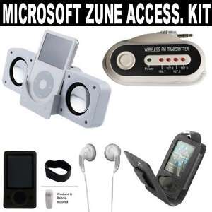  Accessory Kit for Zune (White): MP3 Players & Accessories