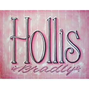  Hollis Hand Painted Canvas: Home & Kitchen