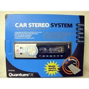 Quantum FX 973U MP3/ CD/ Input/ USB/ SD/ AM/ FM Car 