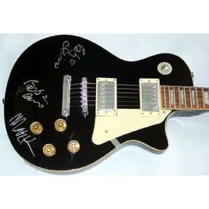  Devo Autographed Signed Guitar & Proof 