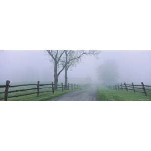 Road Passing Through a Farm, Knox Farm State Park, East Aurora, New 