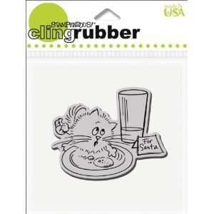  Stampendous Cling Rubber Stamp, Cling Got Cookies?: Arts 