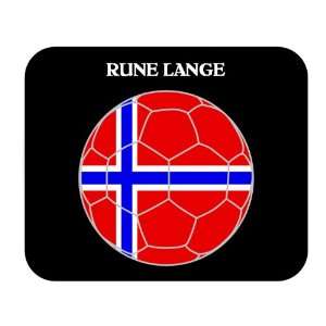  Rune Lange (Norway) Soccer Mouse Pad 
