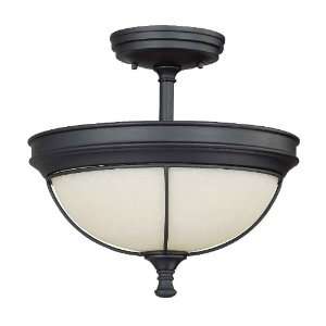  Nuvo Salem Transitional Close to Ceiling Semi Flush: Home 