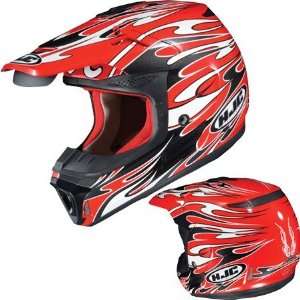  HJC SPX Torch Full Face Helmet XX Large  Red: Automotive