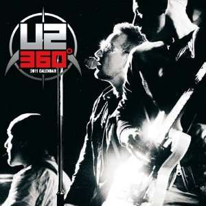  2011 Music Rock Calendars: U2   12 Month Official Music 