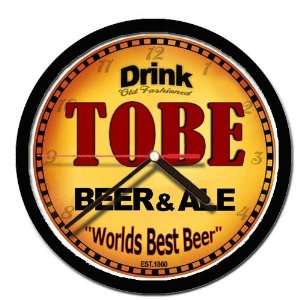  TOBE beer and ale cerveza wall clock: Everything Else