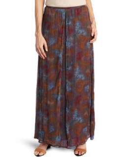  Willow & Clay Womens Print Maxi Skirt: Clothing