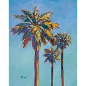  Santa Rita Palms I Finest LAMINATED Print Paul Brent 16x20 