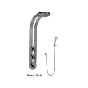  Graff GD2.030A LM24S PC Round Thermostatic Ski Shower Set 