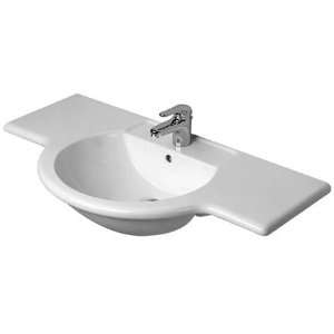 Duravit 040110 Darling Series 40in. x 21 1/2in. Furniture Bath Sink w 