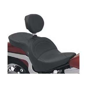   Low Profile Seat with Driver Backrest   Flame Stitching 0802 0407