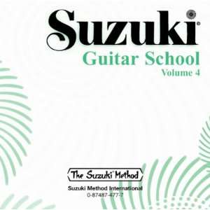  Alfred 00 0477 Suzuki Guitar School CD  Volume 4: Musical 