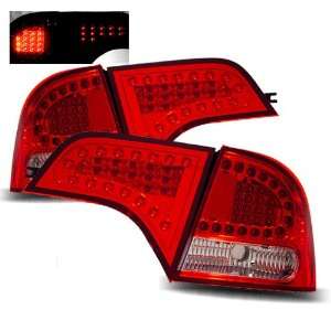  06 08 Honda Civic Sedan Red LED Tail Lights: Automotive
