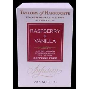 Taylors Raspberry & Vanilla (20 Individually Wrapped Tea Bags):  