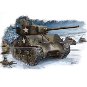   : HOBBY BOSS   1/48 US M4A3 76(W) Tank (Plastic Models): Toys & Games