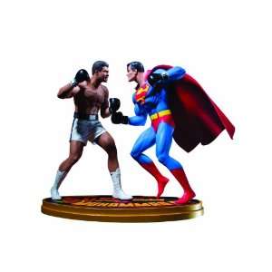  DC Direct Superman vs Muhammad Ali Statue: Toys & Games