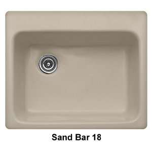 CorStone 10318 Sand Bar Bristol Bristol Single Bowl Self Rim Kitchen 