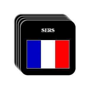  France   SERS Set of 4 Mini Mousepad Coasters 