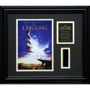  The Lion King Framed Photographed with Filmstrip and 