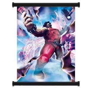  Street Fighter X Tekken Hugo Game Fabric Wall Scroll 