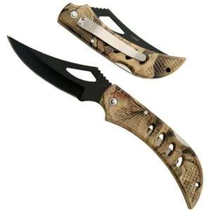  Eagle Eye Camo Folding Knife   (7 3/8) 