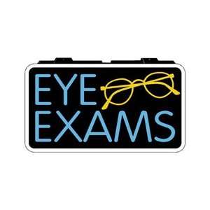  Eye Exams Backlit Sign 13 x 24: Home Improvement