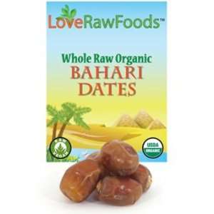 Love Raw Foods Organic Bahari Dates (8 oz):  Grocery 