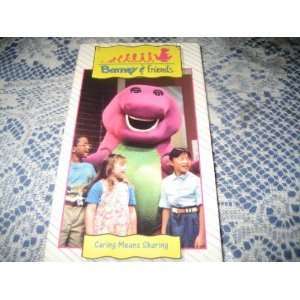    Barney & Friends Caring Means Sharing (VHS) 