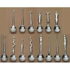  Carrol Boyes Pewter Curry Spoons Curry Spoon Aries Long 