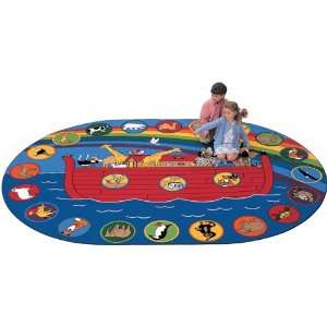  Circletime Noah Faith Based Oval Rug by Carpets for Kids 