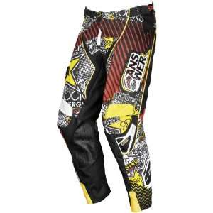   Rockstar Youth Pants, Black/Red, Size 24, Size Segment Youth 450348
