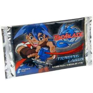  Beyblade Trading Cards Pack 6 Cards: Toys & Games