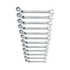  12 Piece Metric Indexing Combination Wrench Set 