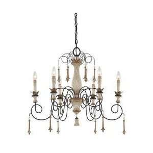  Minka Lavery 1236 580, Accents Provence Candle Chandelier 