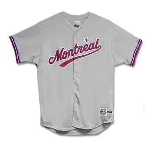 Montreal Expos MLB Replica Team Jersey by Majestic Athletic (Road: 2X 