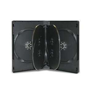  300 Black 6 Disc DVD Cases Electronics