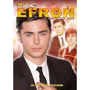   Guys Calendars Zac Efron   12 Month   42.4x29.4cm