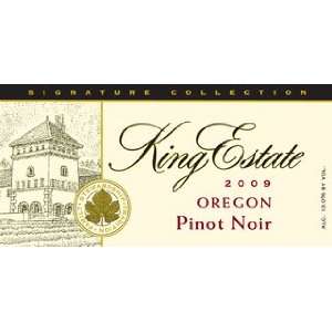  King Estate Signature Pinot Noir 2009: Grocery & Gourmet 