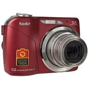   C190 12MP 5x Optical/5x Digital Zoom HD Camera (Red): Camera & Photo