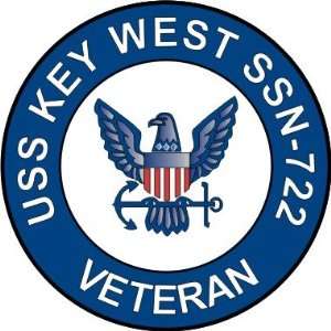 US Navy USS Key West SSN 722 Ship Veteran Decal Sticker 3 