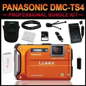 Camera 16GB Professional Kit (Orange) includes (Charger, Battery, 16GB 