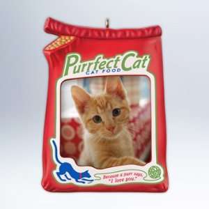  Purrfect Cat 2012 Hallmark Ornament: Home & Kitchen