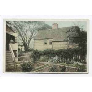   The Howland House, 1666, Plymouth, Mass 1898 1931