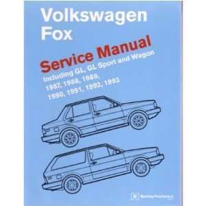    1987 1993 1989 1990 1991 1992 VW FOX Service Manual: Automotive