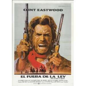  The Outlaw Josey Wales Poster Movie Spanish 27 x 40 Inches 