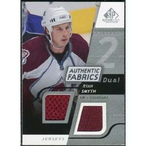   Game Used Dual Authentic Fabrics #AFRS Ryan Smyth: Sports Collectibles