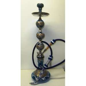  Syrian Artistic Handmade Large Blue Hookah Everything 